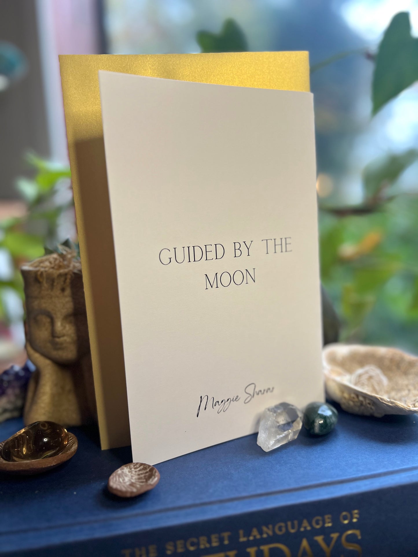 Guided By The Moon Greeting Card