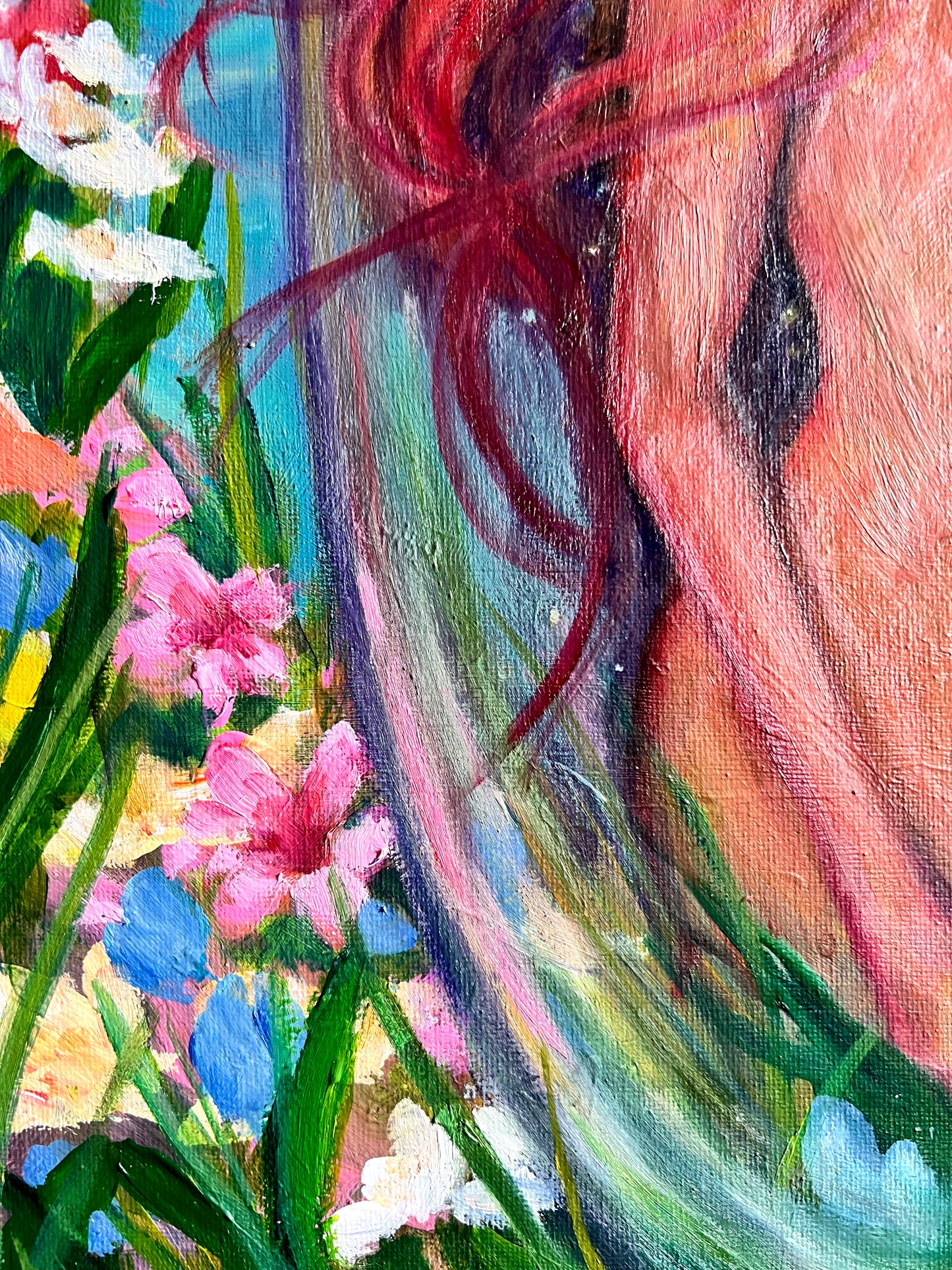 Original oil painting: The Portal To Truth