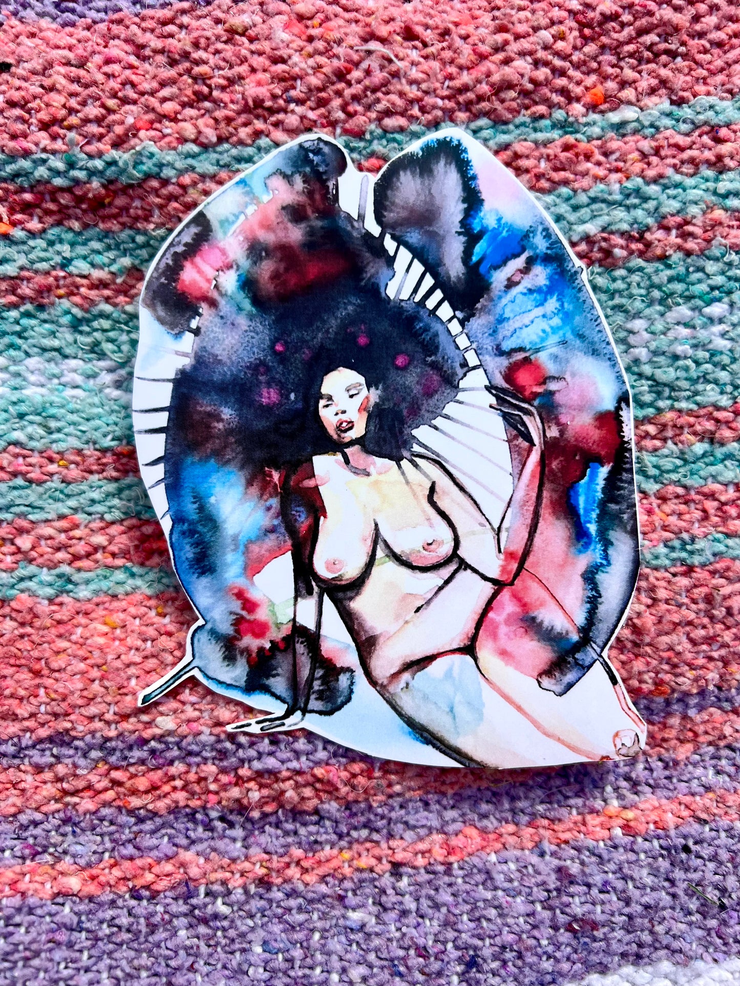 Sticker: The Vibrant Life