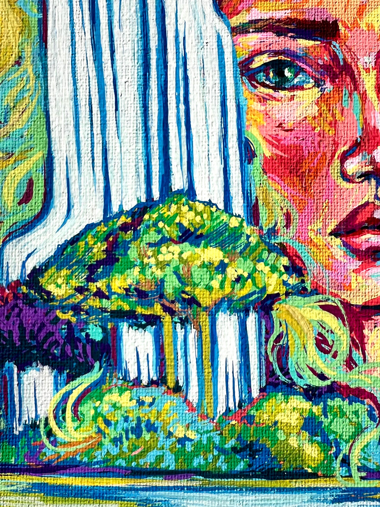 Orginal Posca painting: Protected Dreams