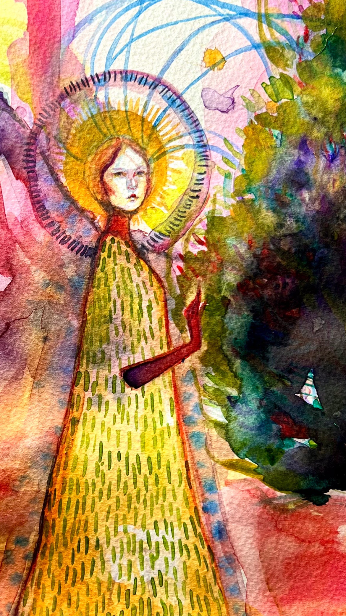 Original watercolor painting: Systemic
