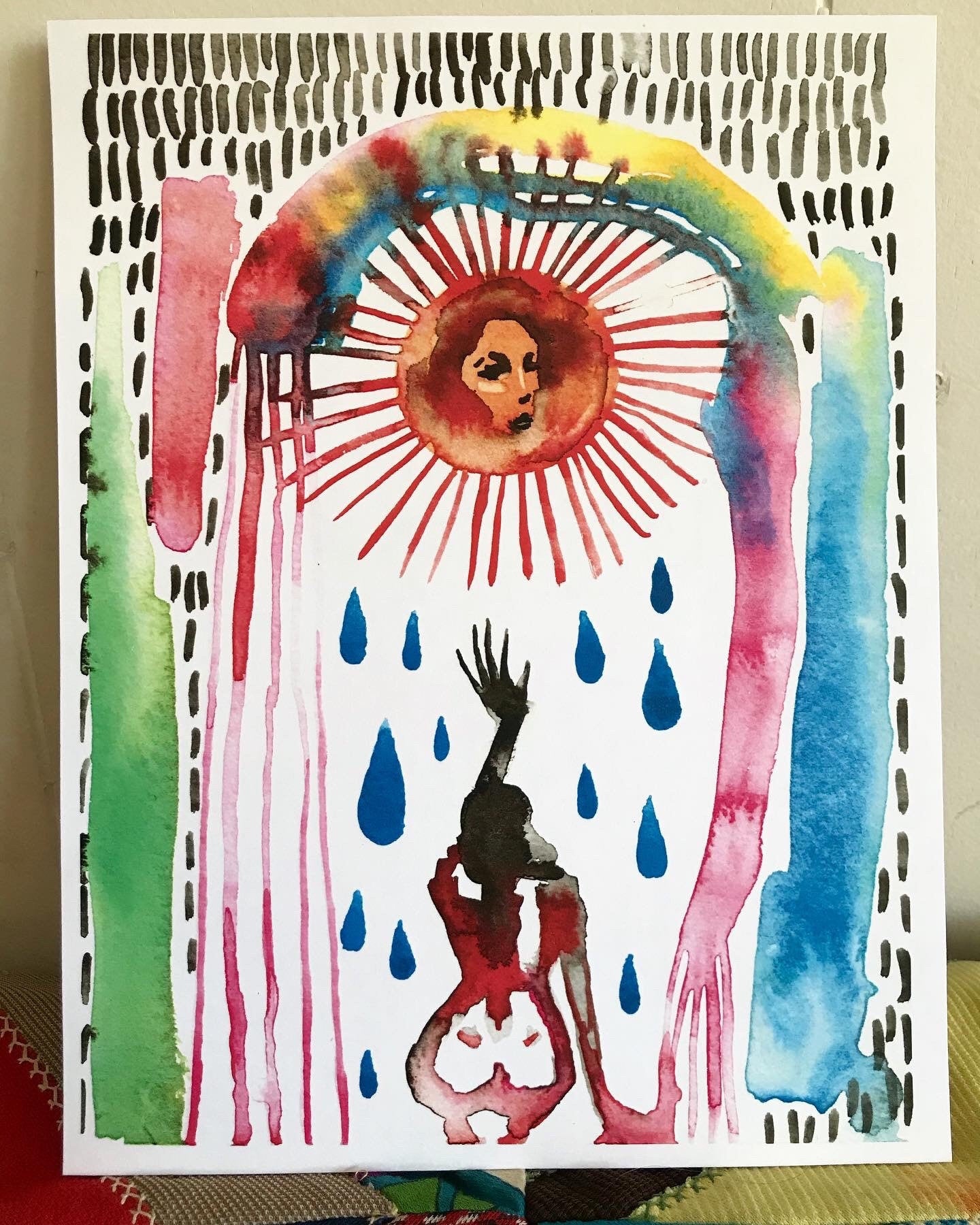Bring Me Heaven On Earth (original art print)
