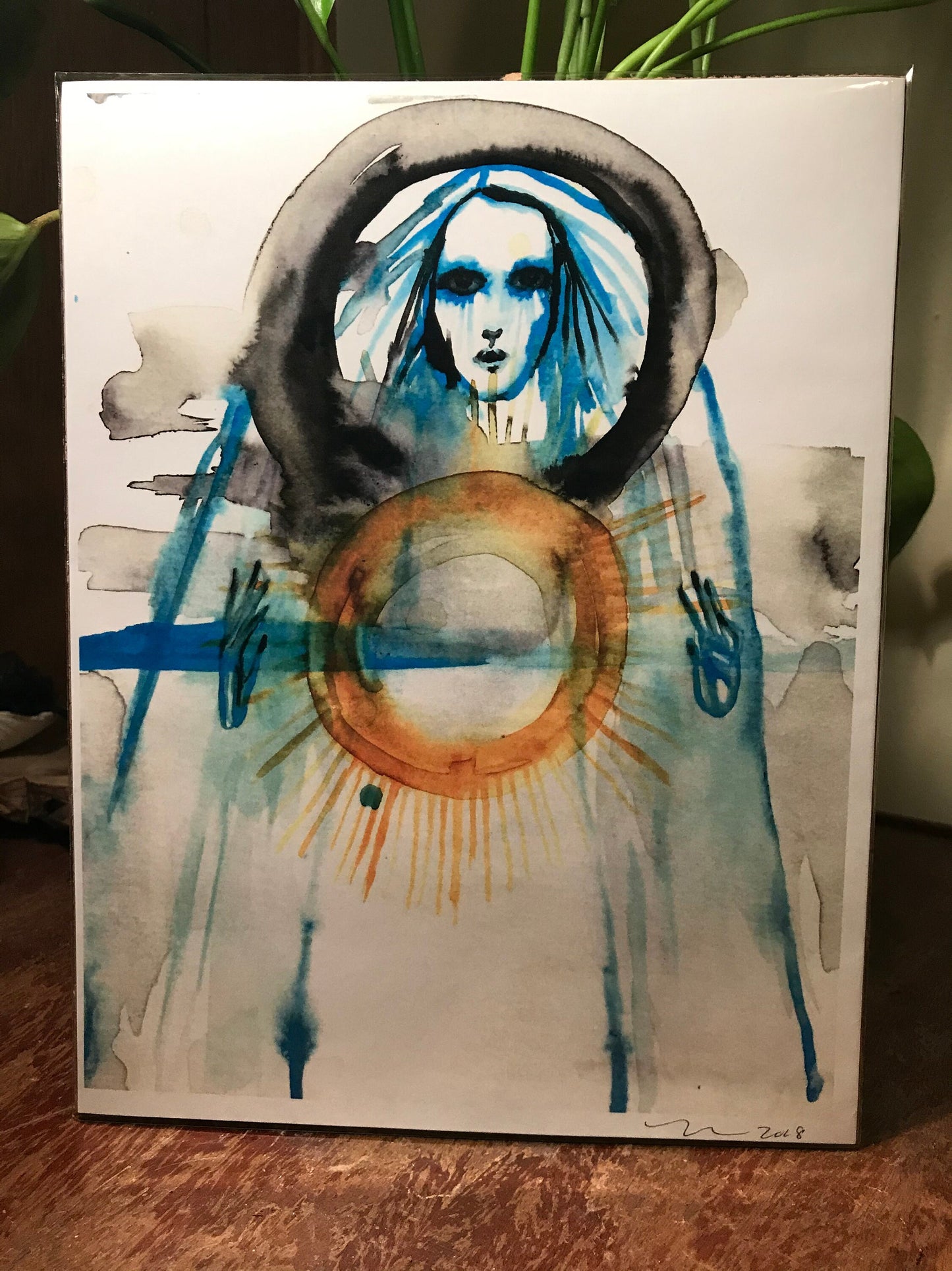 Eclipse (original art print)