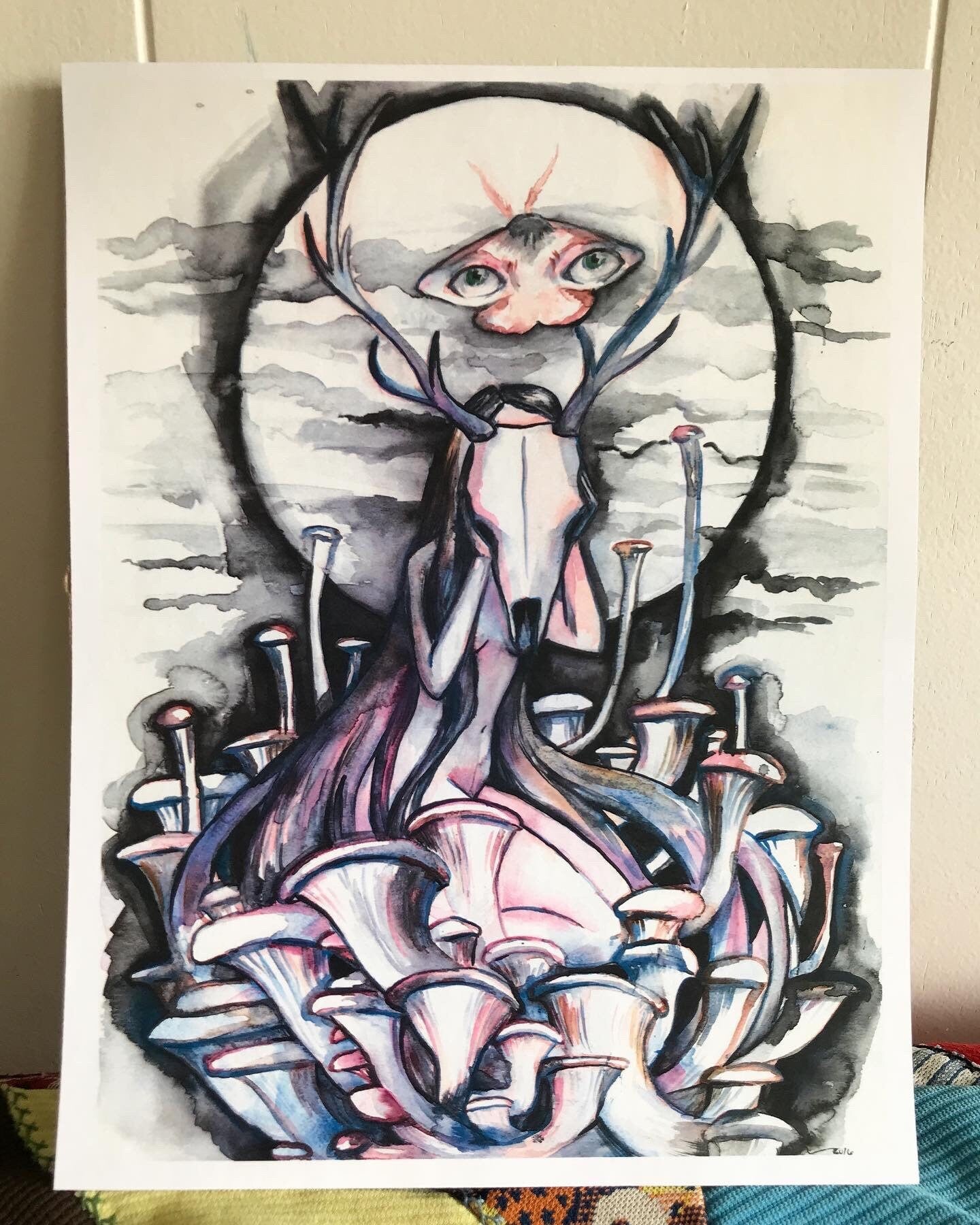The Life Of Death (original art print)