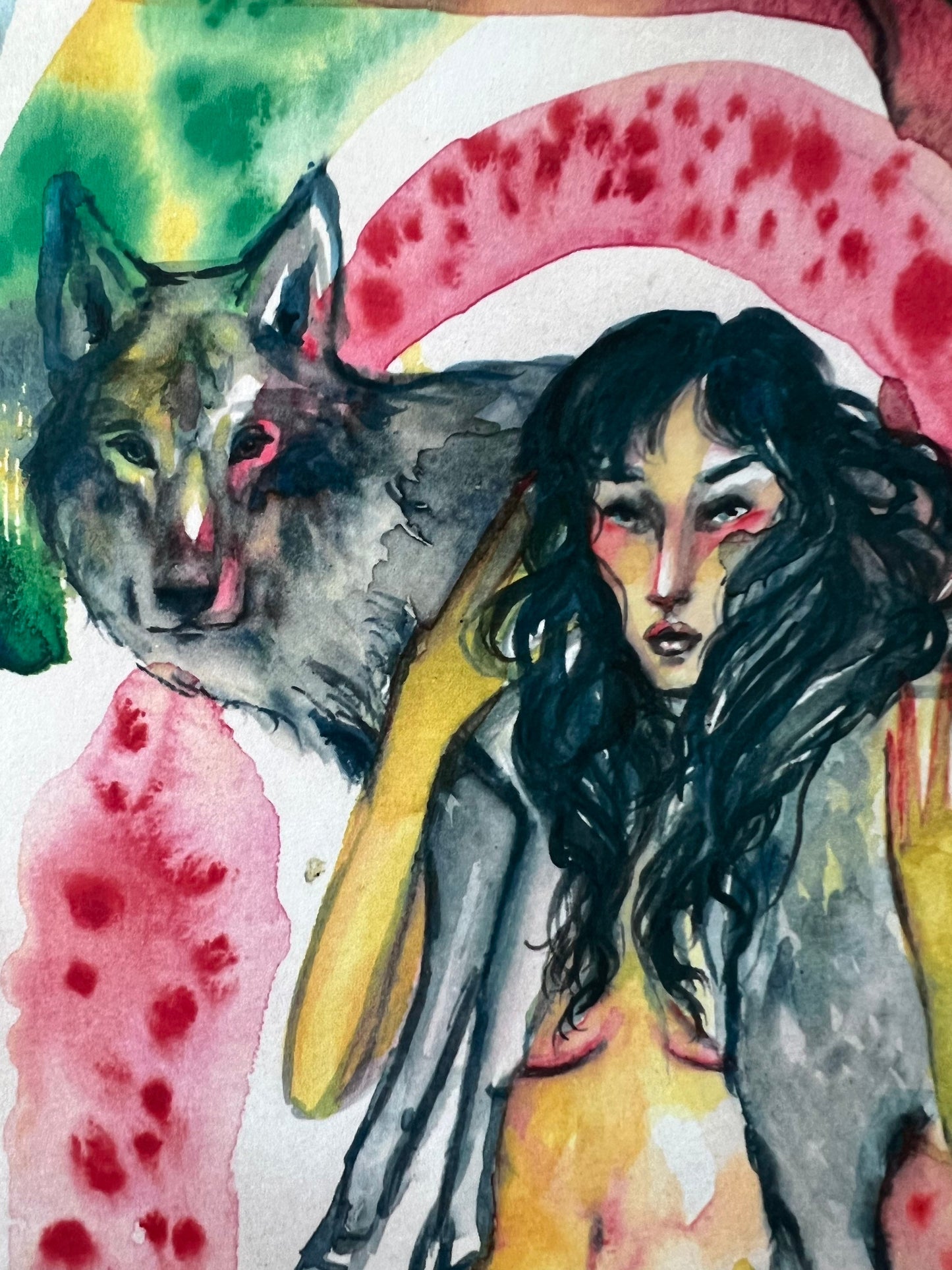 Instinctual Harmony 8.5x11 (original art print)