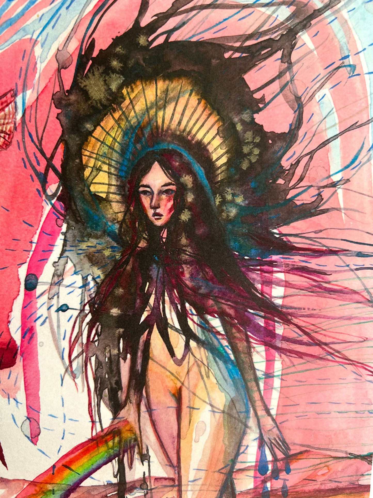 Original art print: The Things We Carry