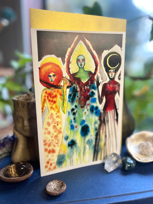 Keepers Of Eternity Greeting Card