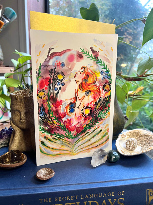 Breath Of Life Greeting Card