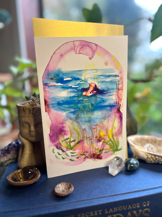 The Lightness Of Being Greeting Card