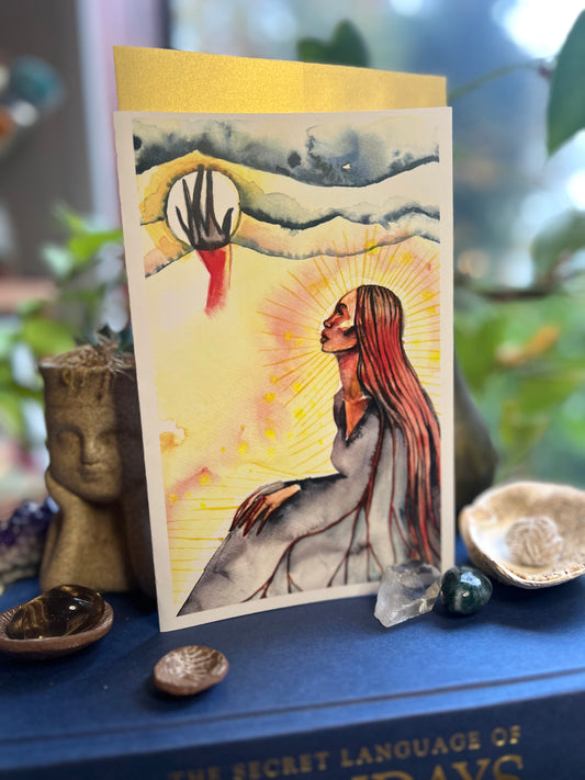 Infinitely Rooted Greeting Card