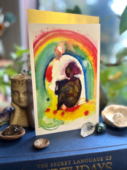 Somewhere Under The Rainbow Greeting Card