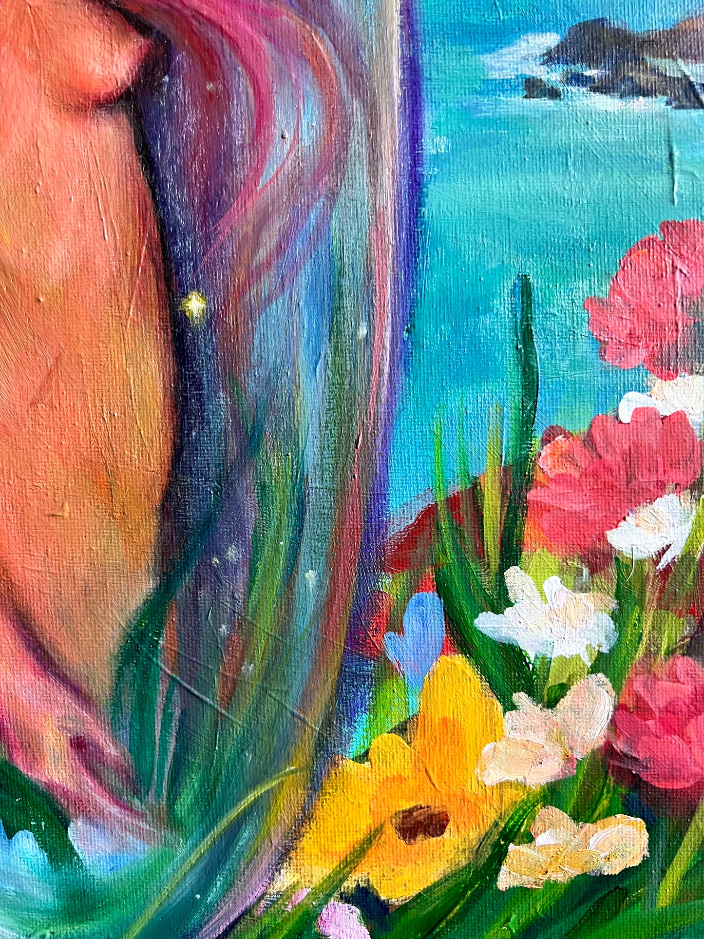 Original oil painting: The Portal To Truth