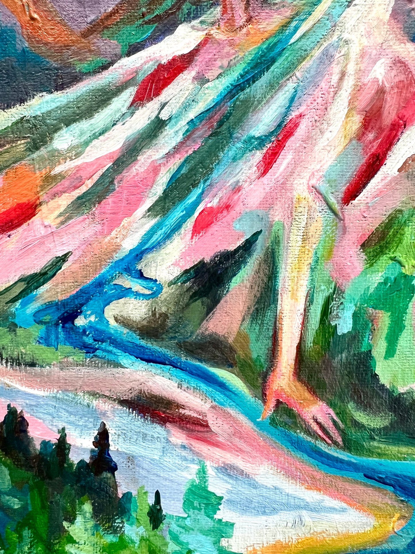 Original acrylic painting: Creators Of Wonder