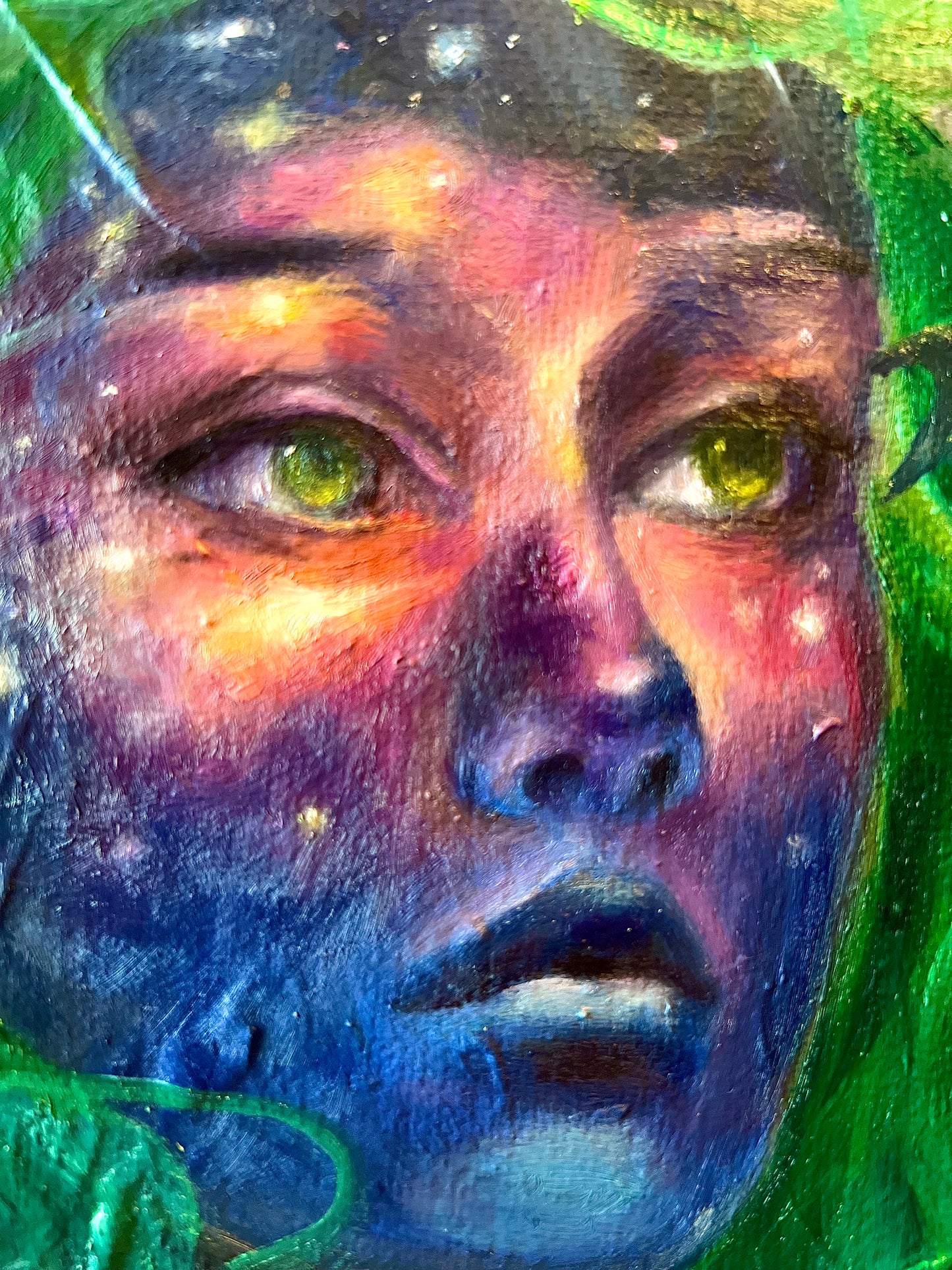 Original oil painting: Beyond This World