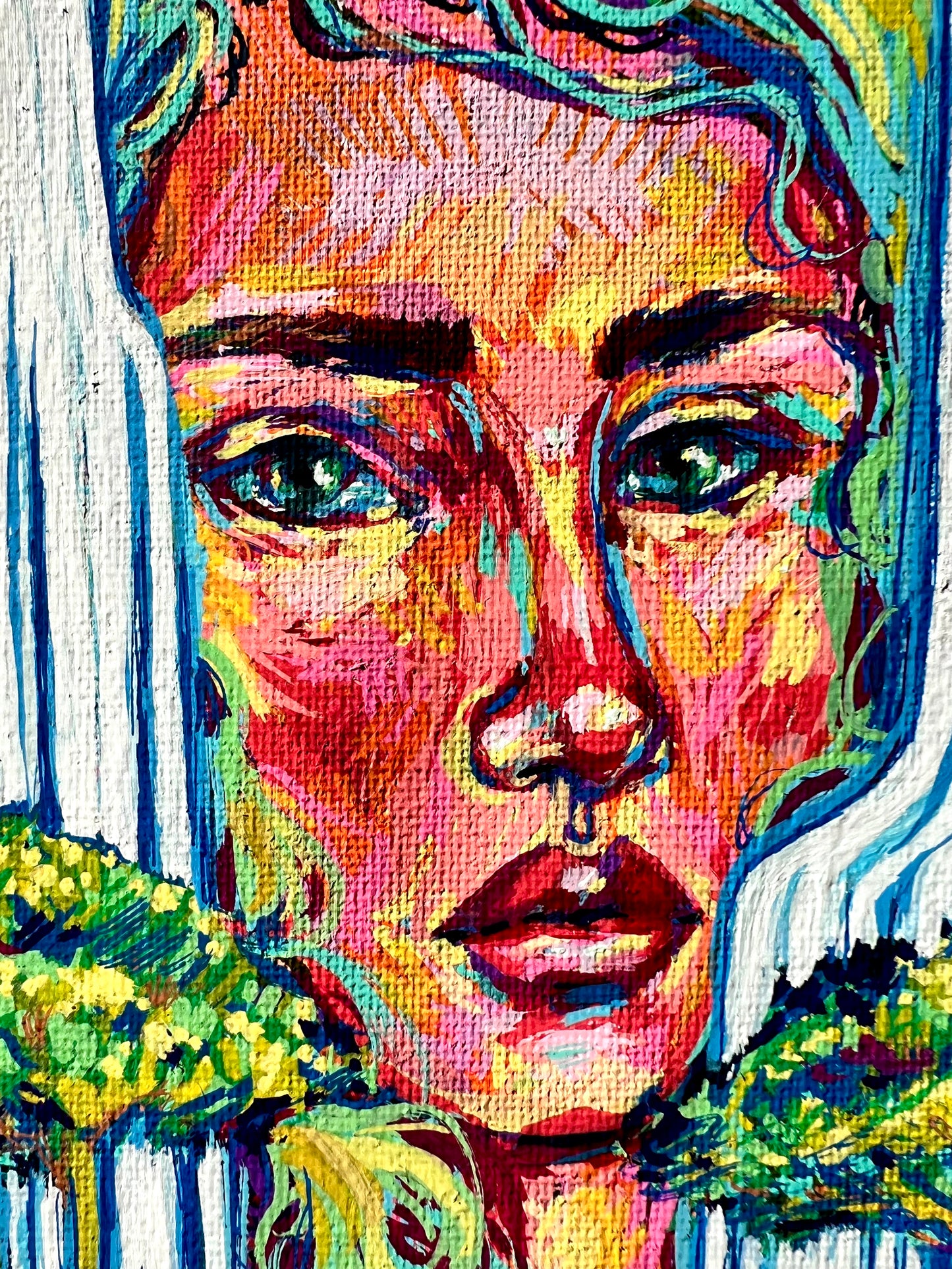 Orginal Posca painting: Protected Dreams