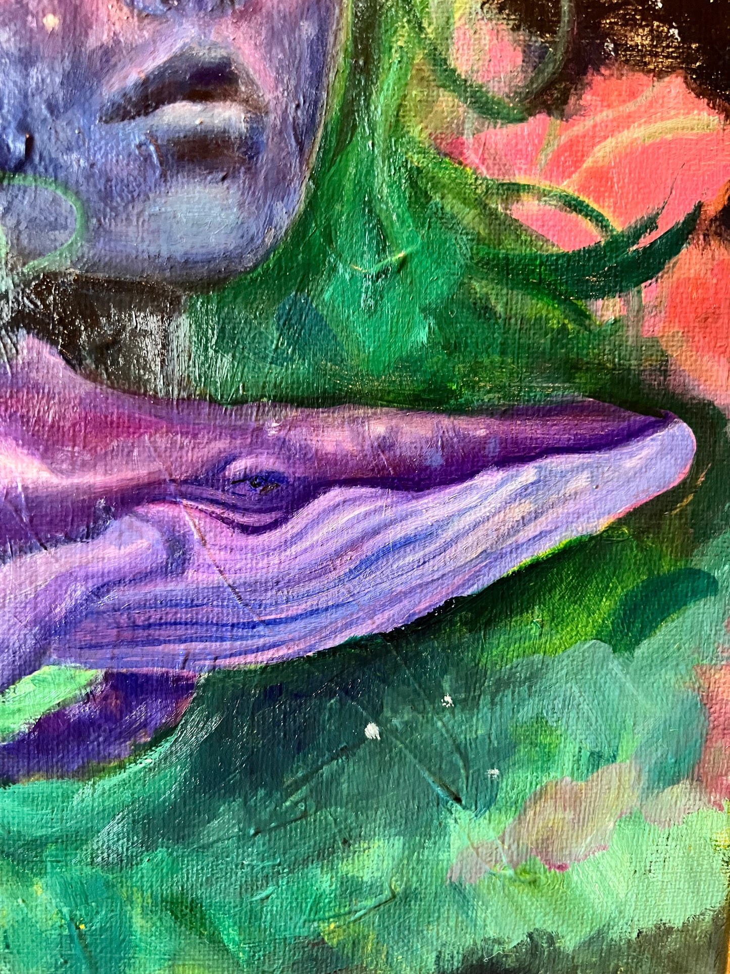 Original oil painting: Beyond This World