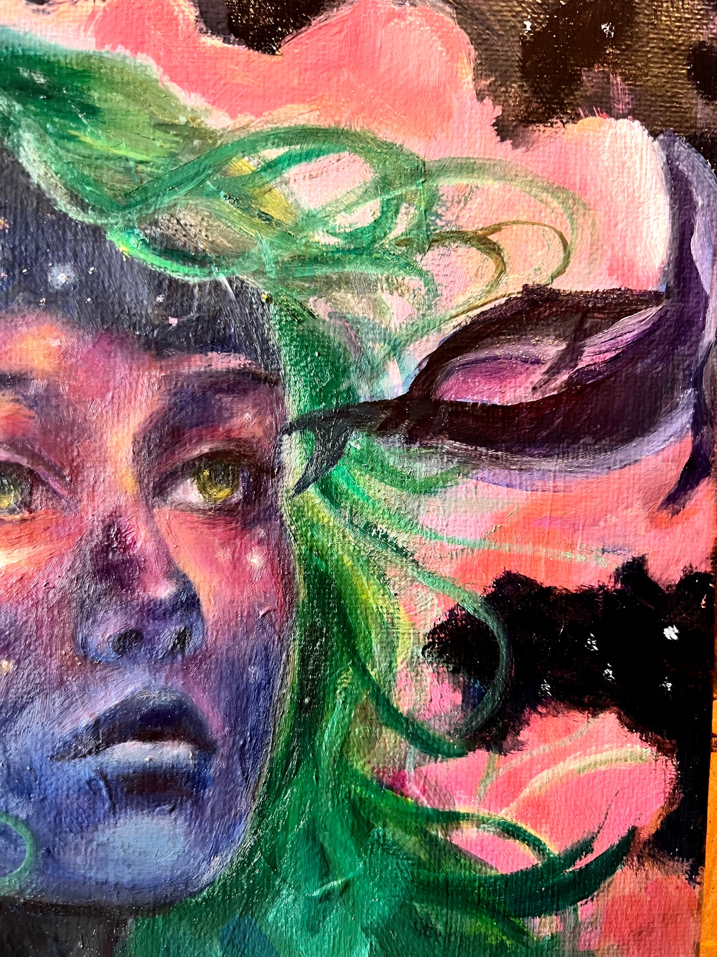 Original oil painting: Beyond This World