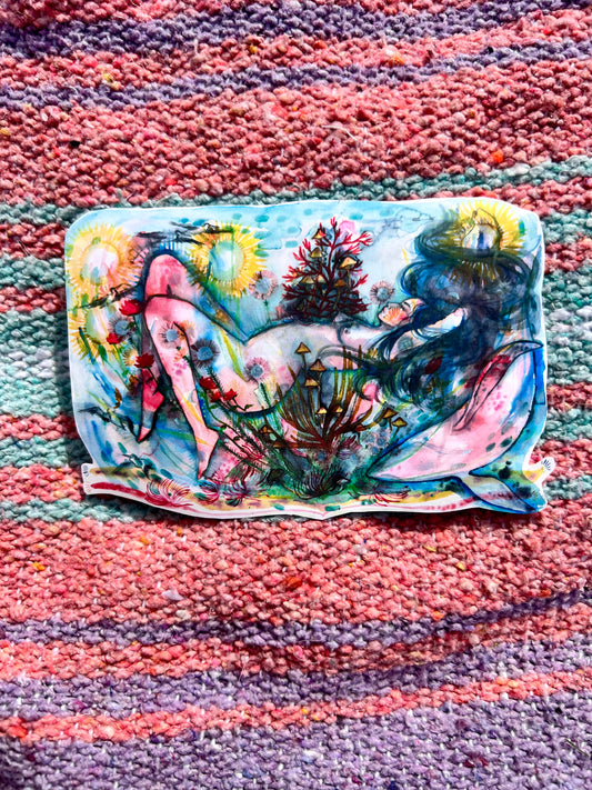 Sticker: Of Land And Sea