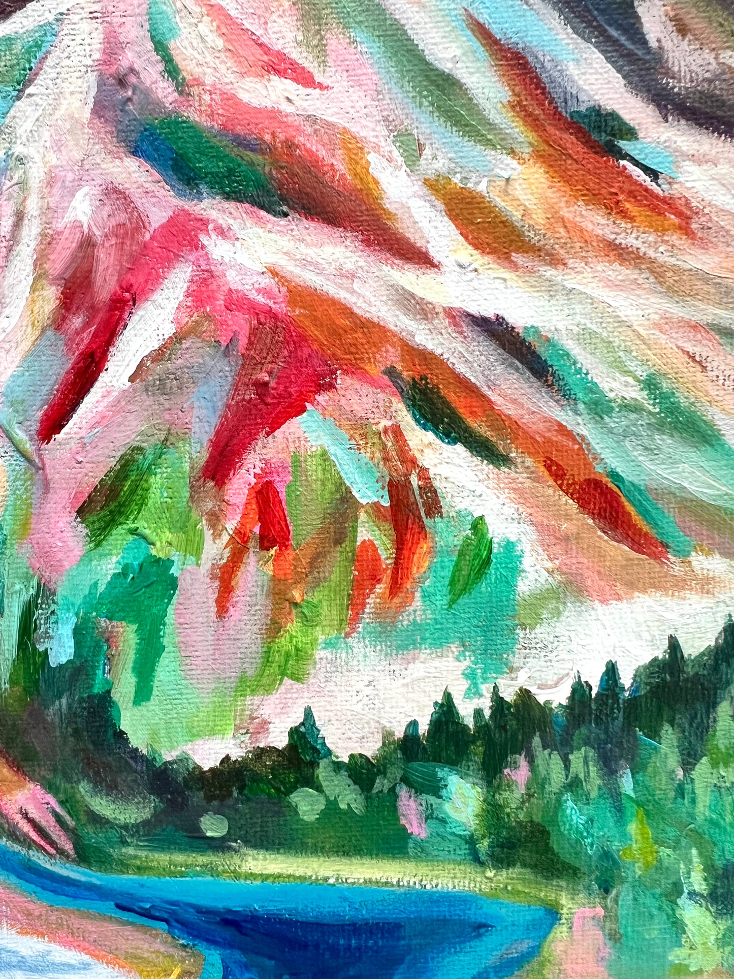 Original acrylic painting: Creators Of Wonder