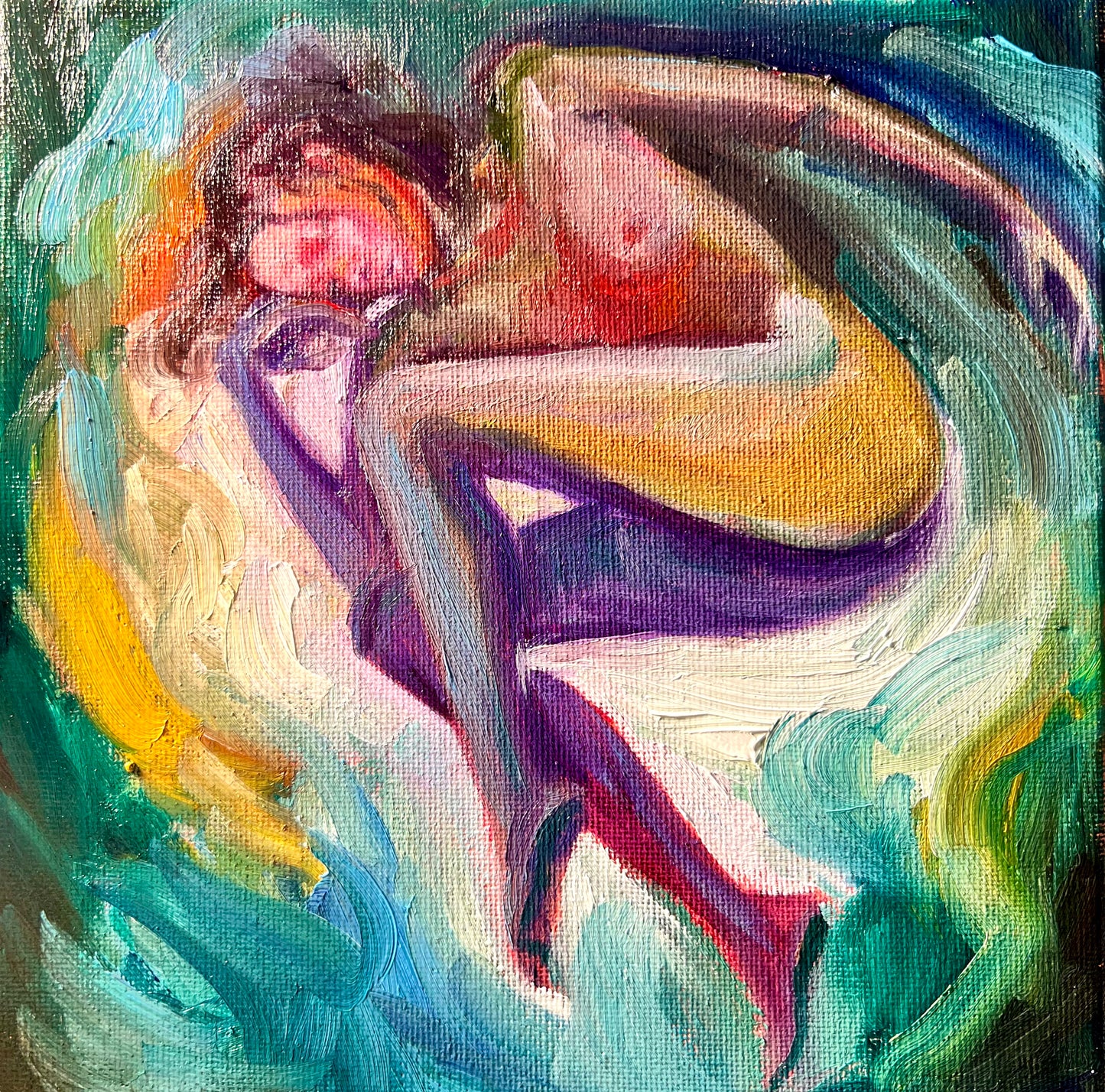 Original oil painting: The Away Place