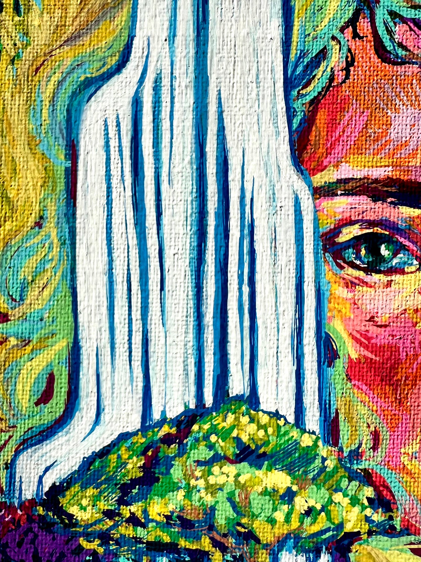 Orginal Posca painting: Protected Dreams