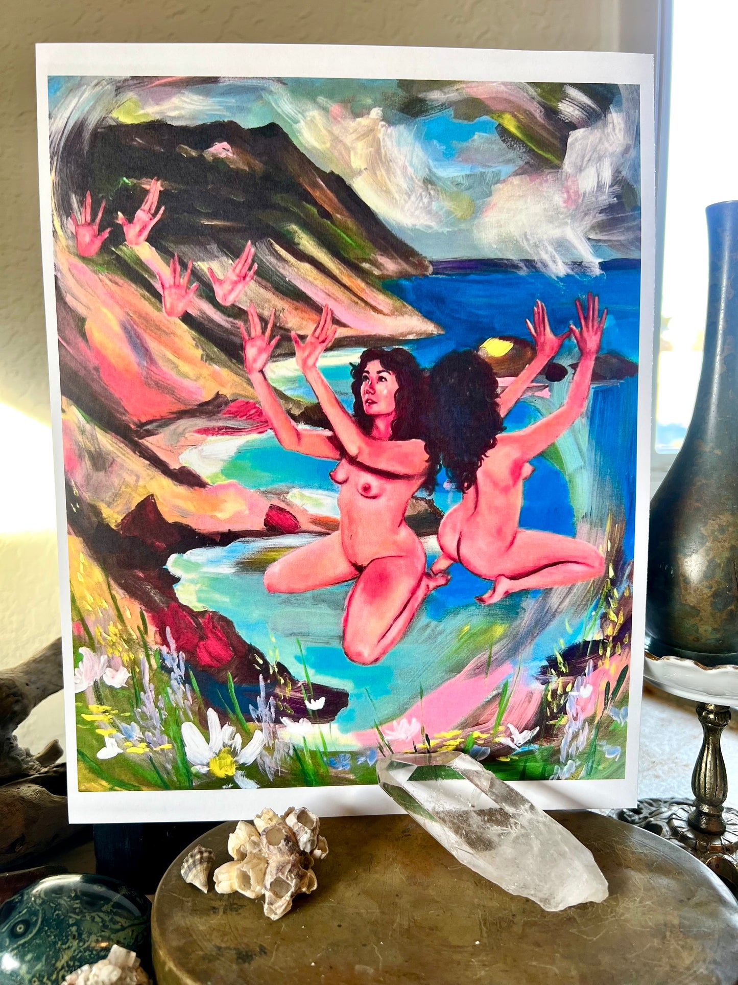 Oil painting print: The Creation Of Self