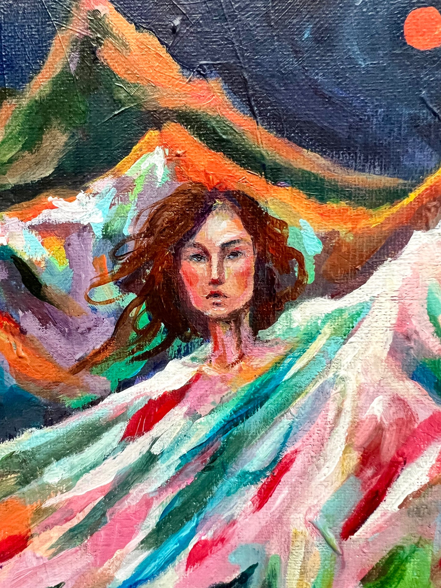 Original acrylic painting: Creators Of Wonder