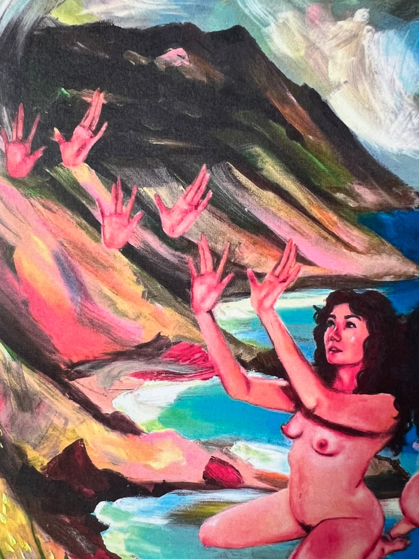 Oil painting print: The Creation Of Self