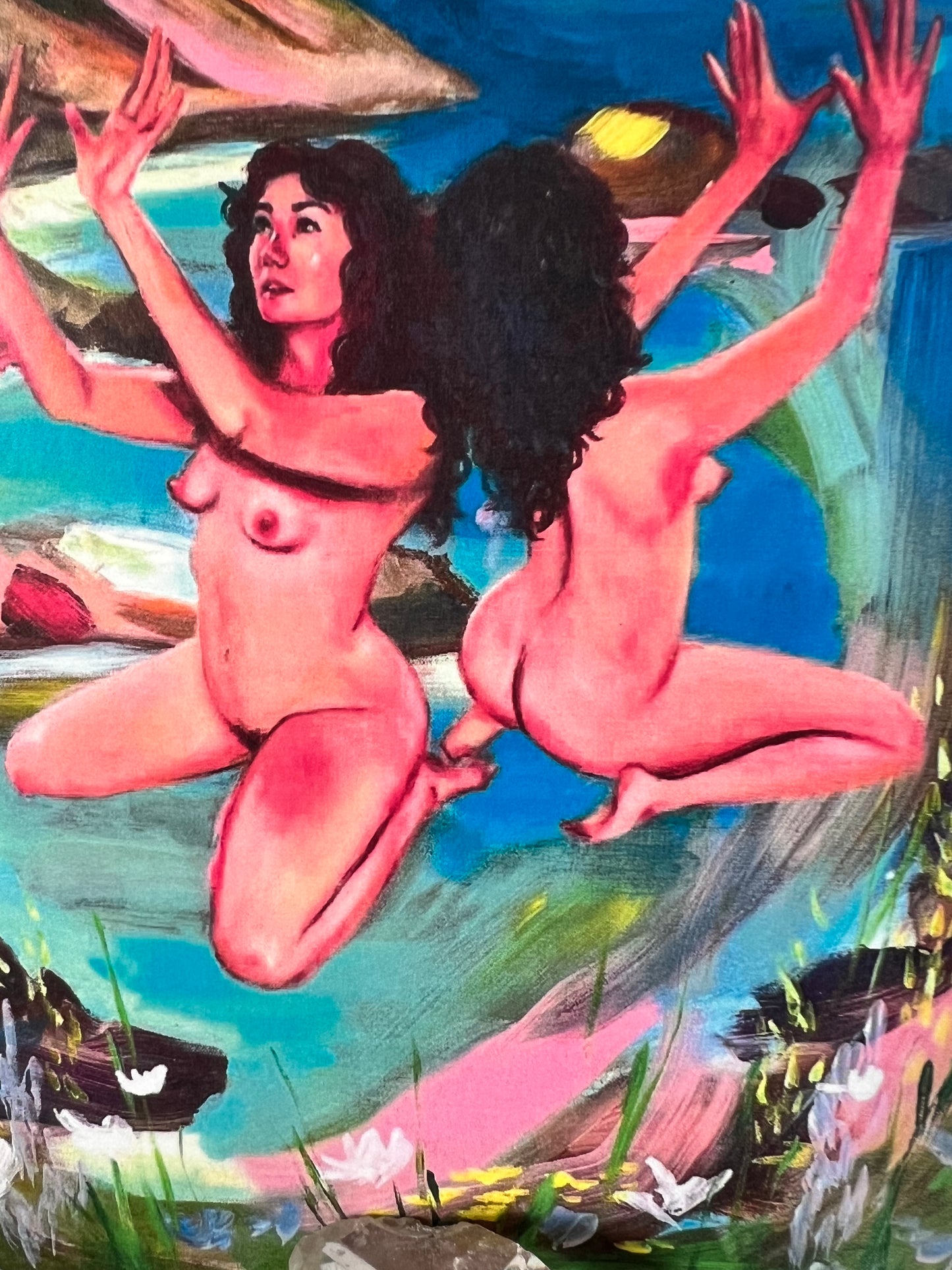 Oil painting print: The Creation Of Self