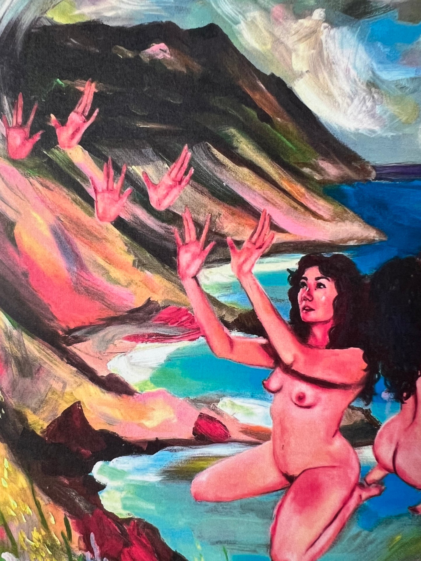Oil painting print: The Creation Of Self