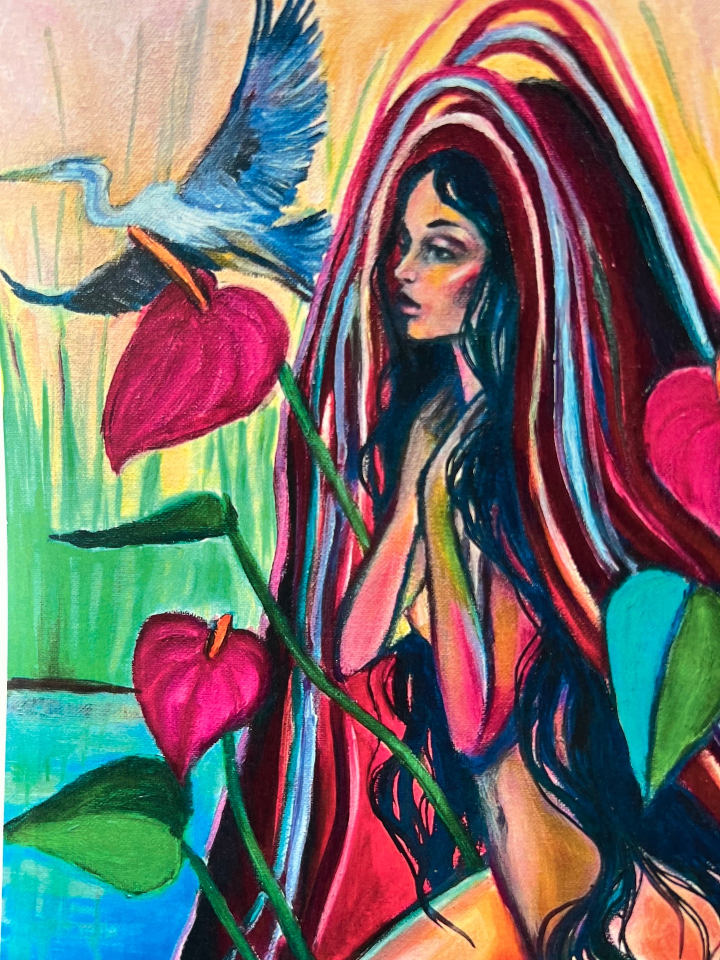 Oil painting print: Always With You