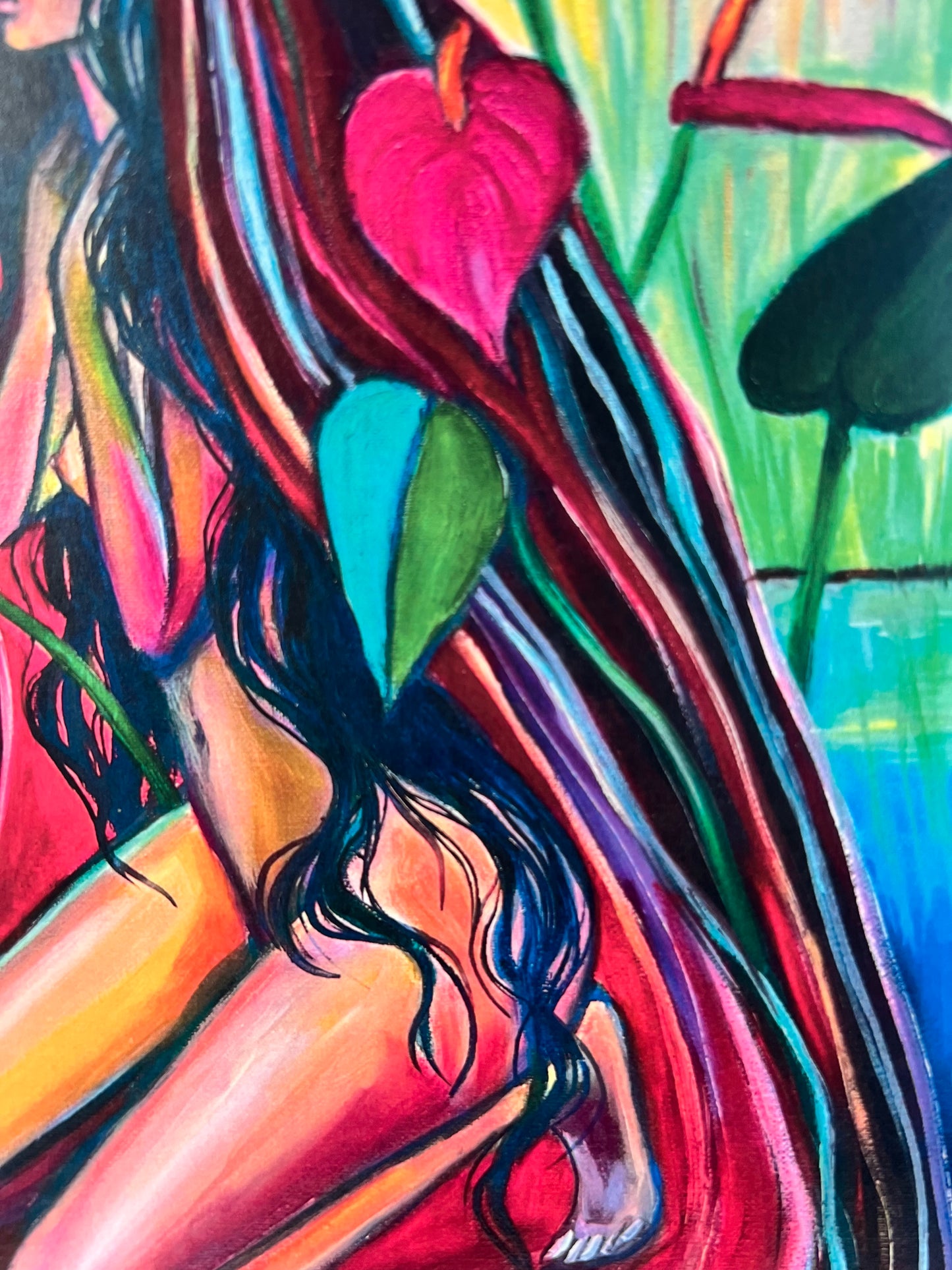 Oil painting print: Always With You