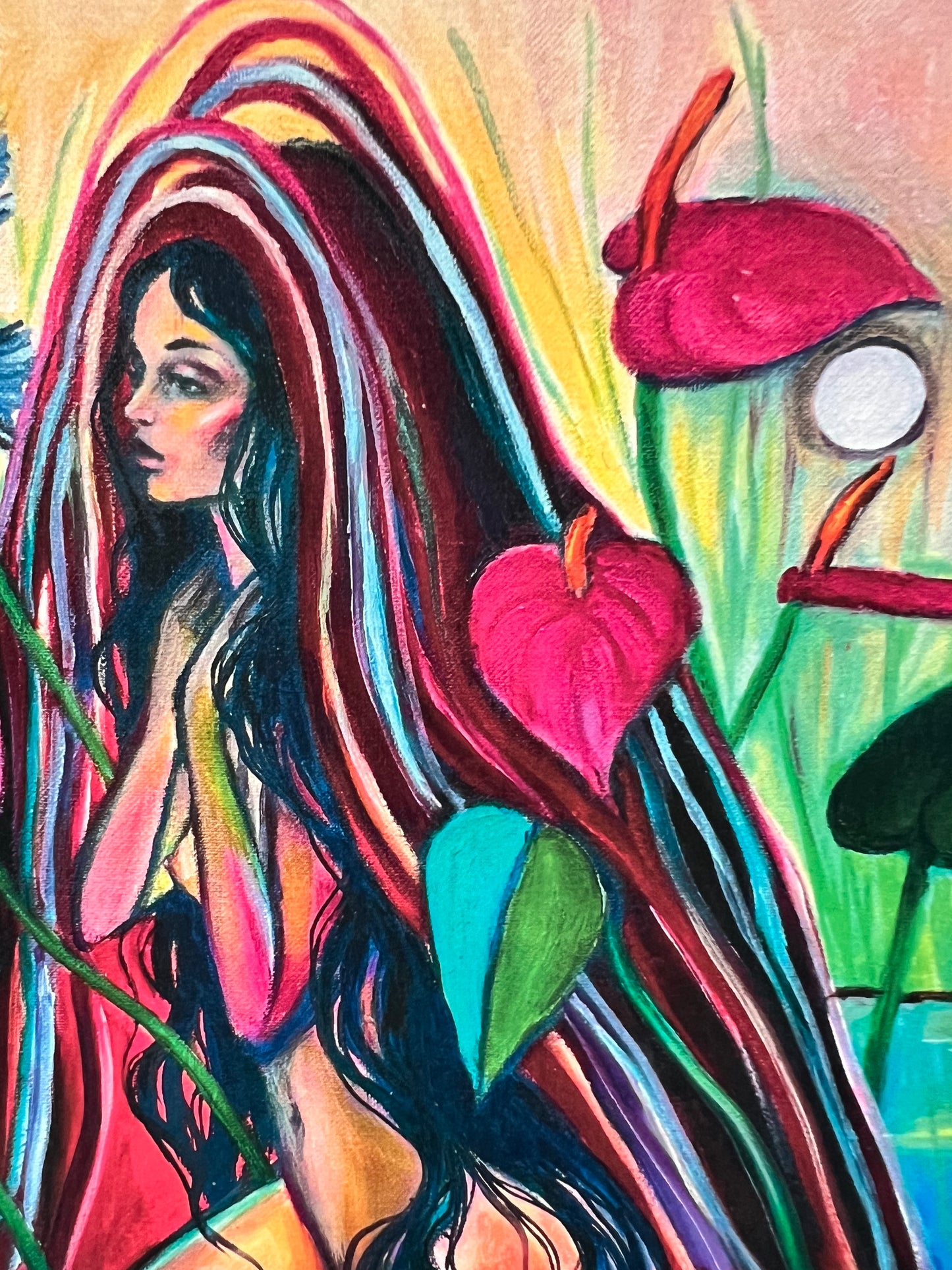 Oil painting print: Always With You
