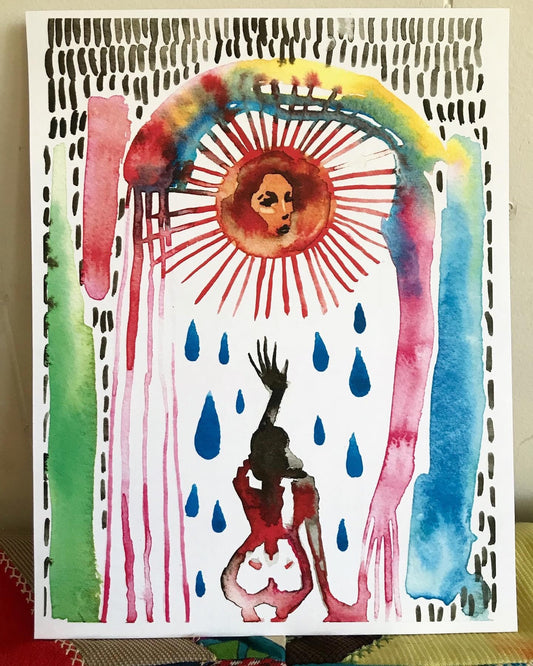 Bring Me Heaven On Earth (original art print)