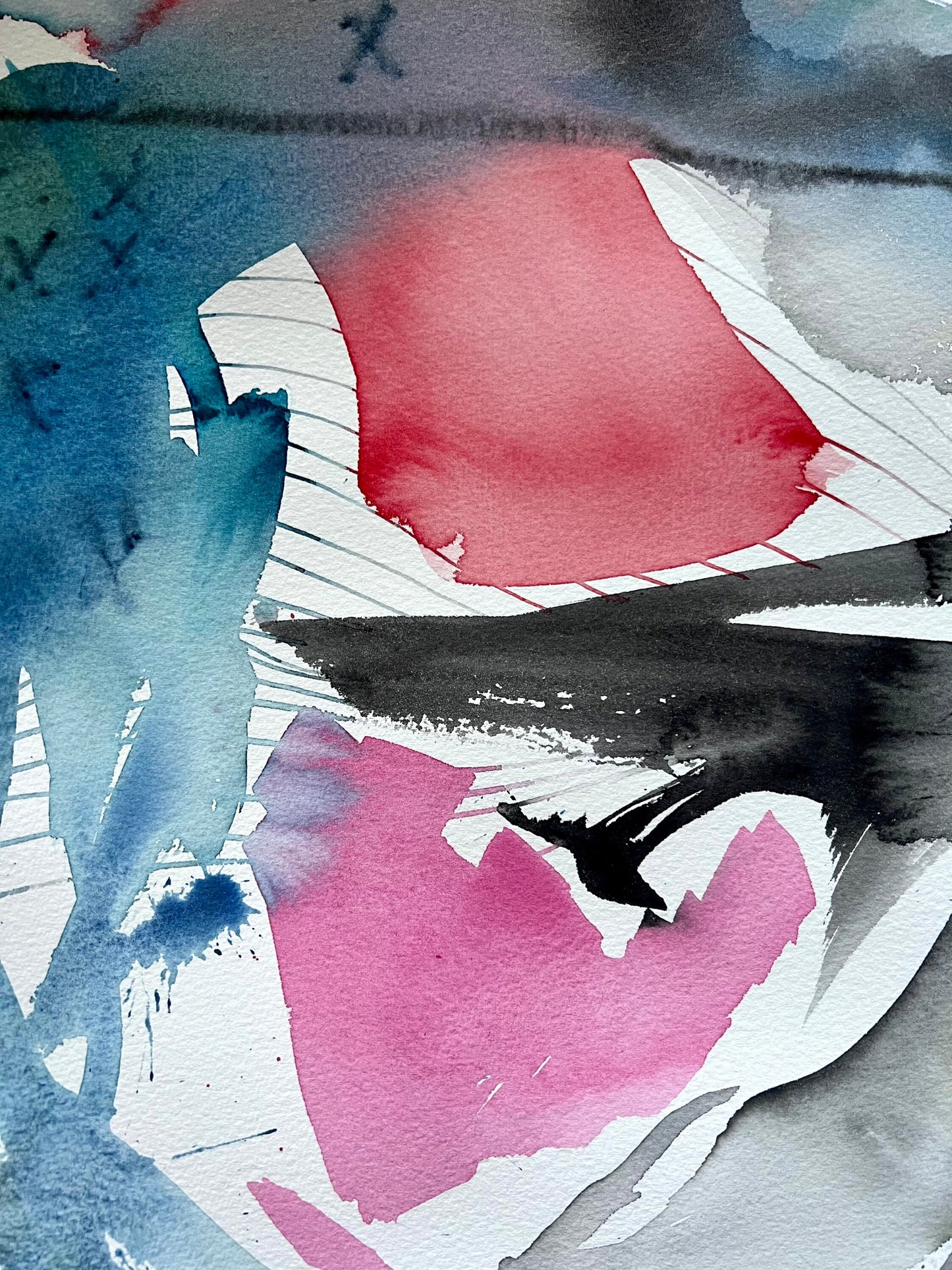 Original watercolor painting: Dream Space