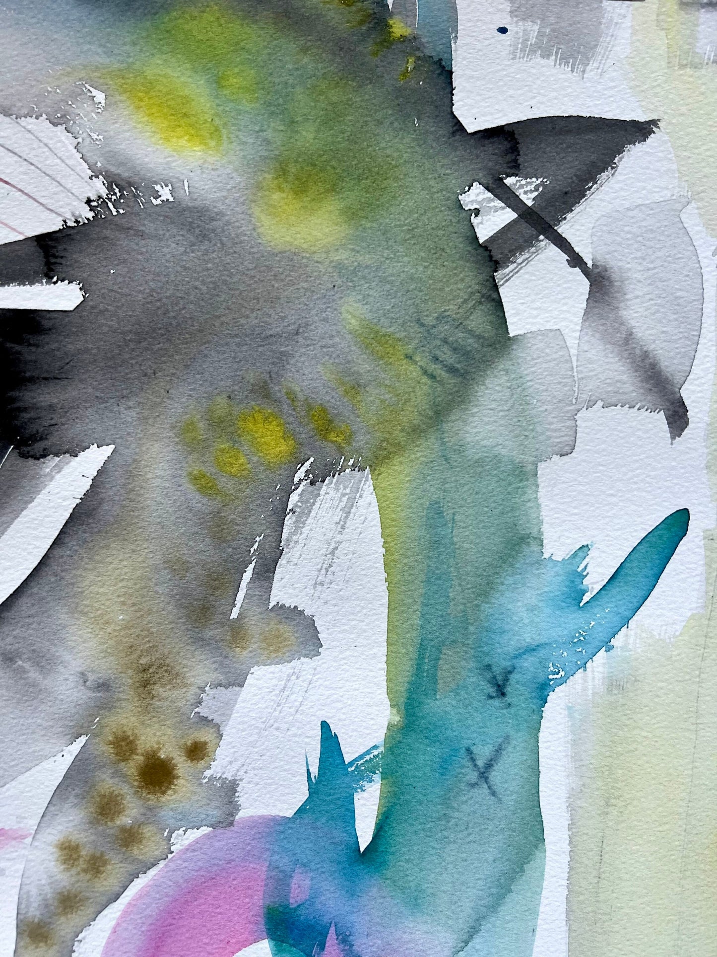 Original watercolor painting: Dream Space