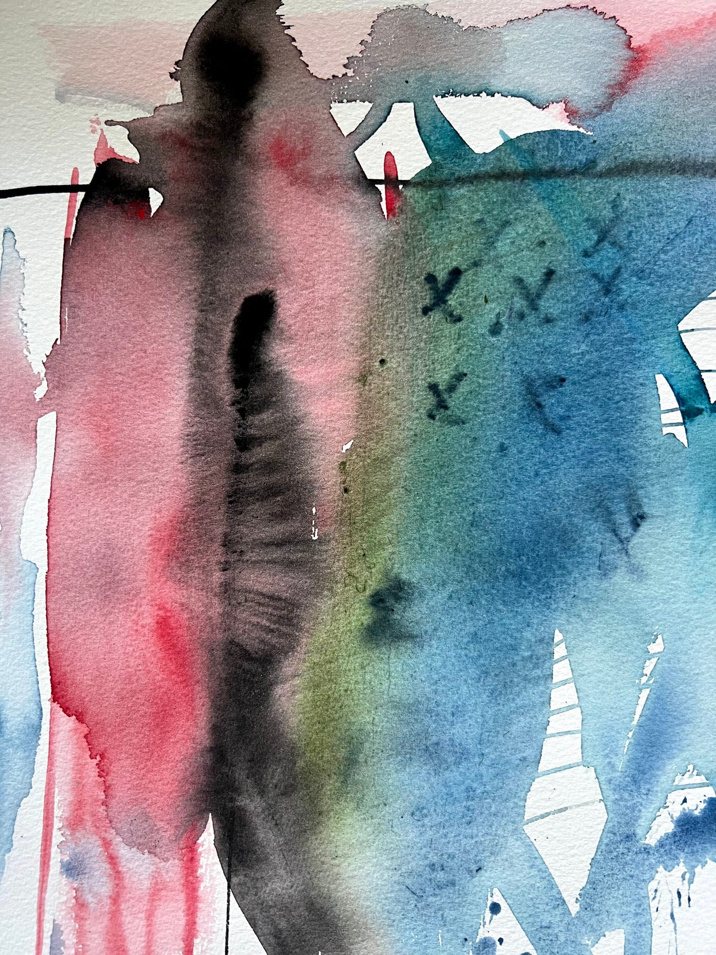 Original watercolor painting: Dream Space