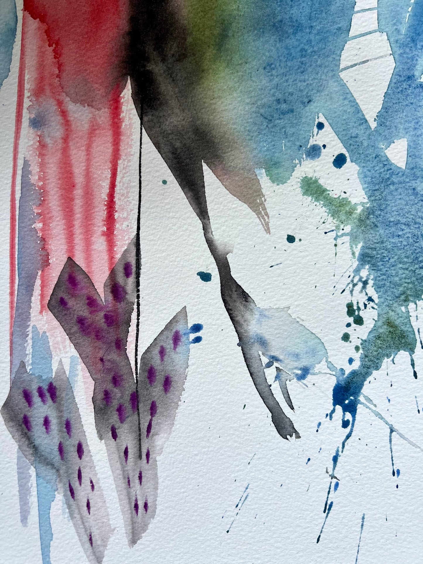 Original watercolor painting: Dream Space
