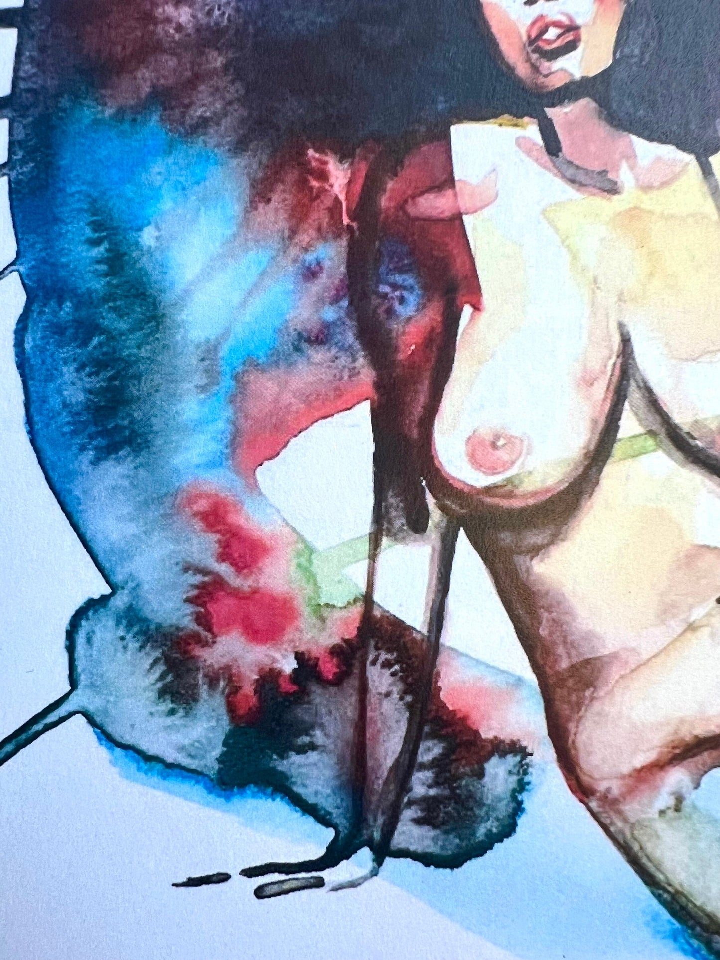 Original watercolor print: The Vibrant Life