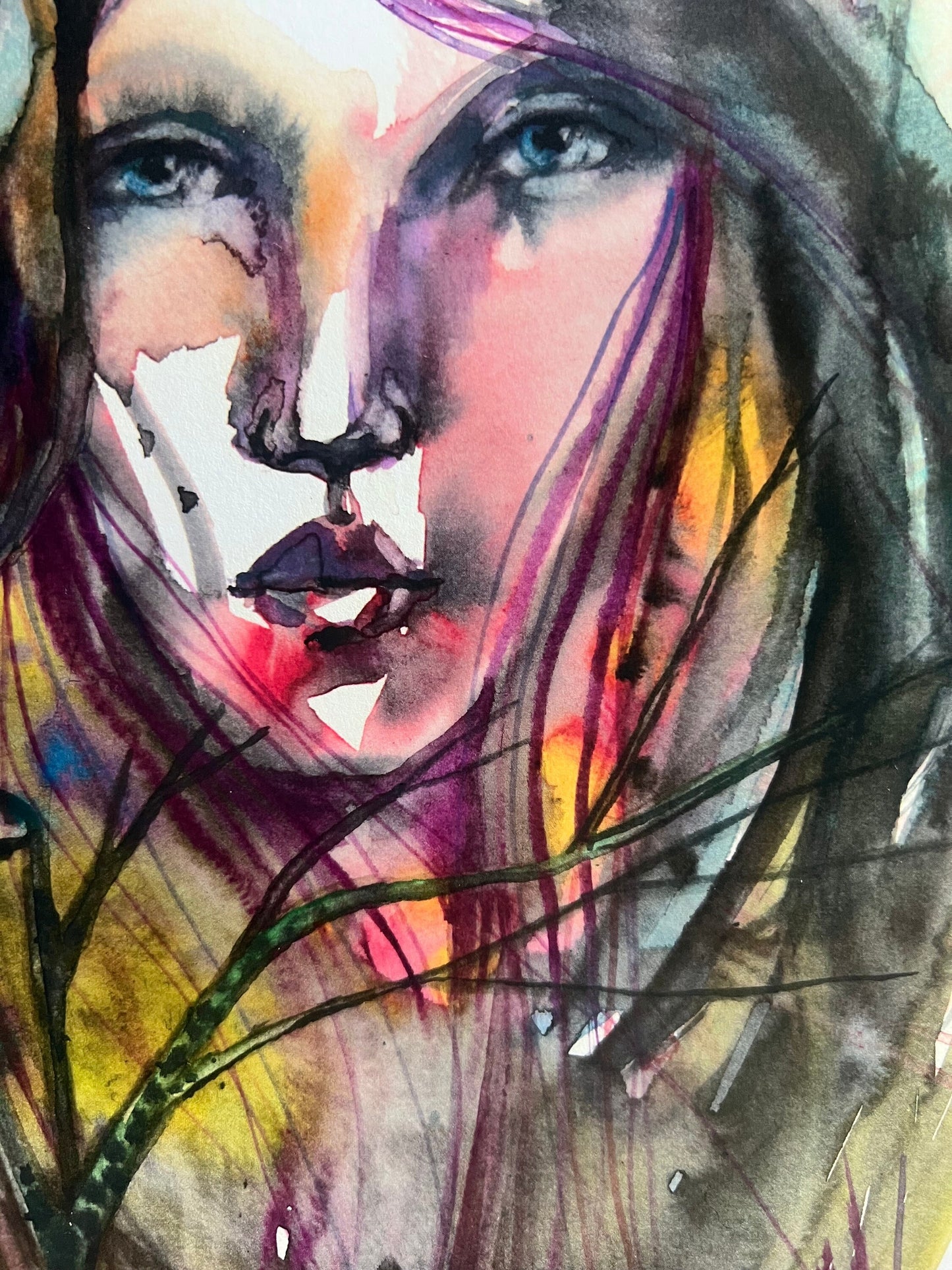 Original art print: Guided In The Night