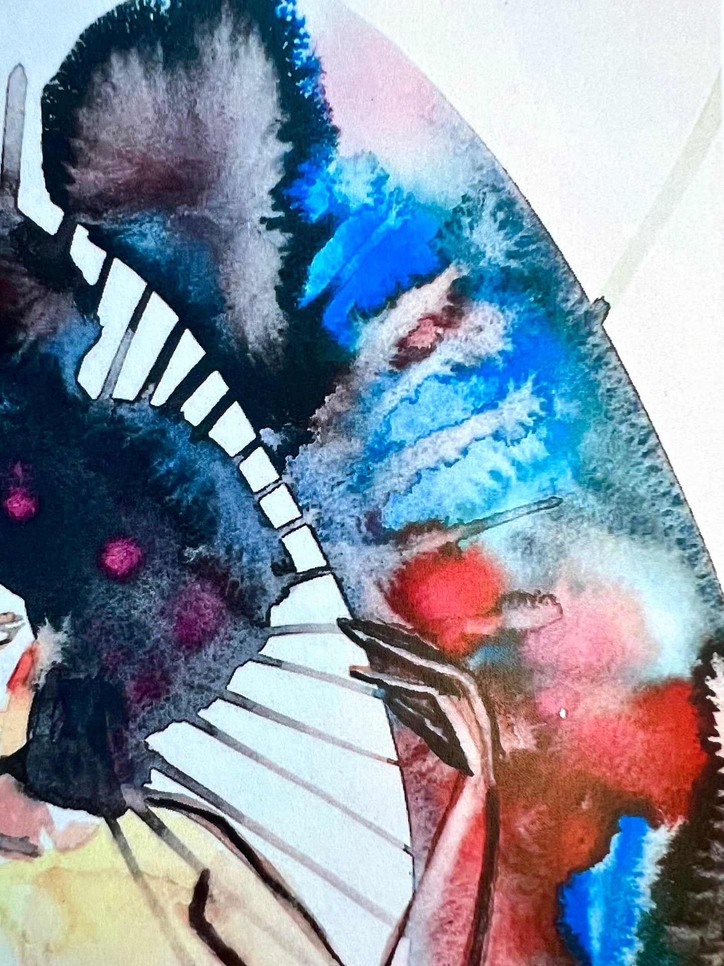 Original watercolor print: The Vibrant Life