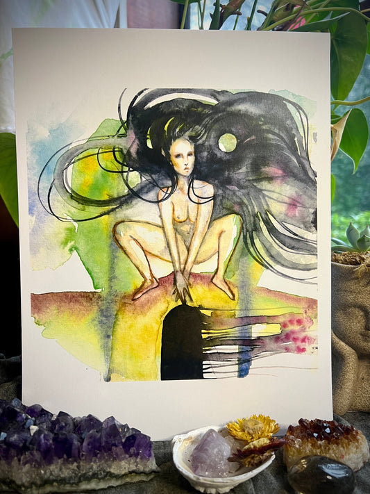Original art print: The Places I’ve Hidden