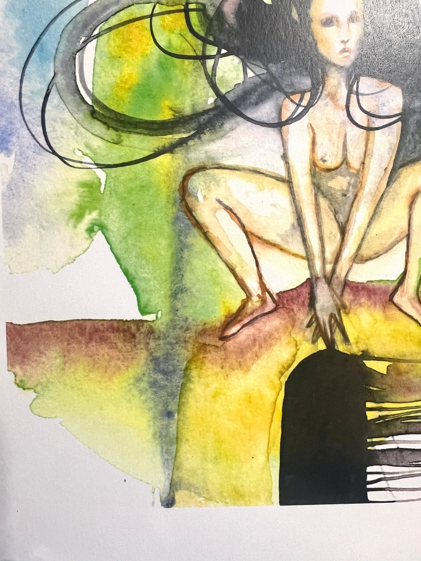 Original art print: The Places I’ve Hidden