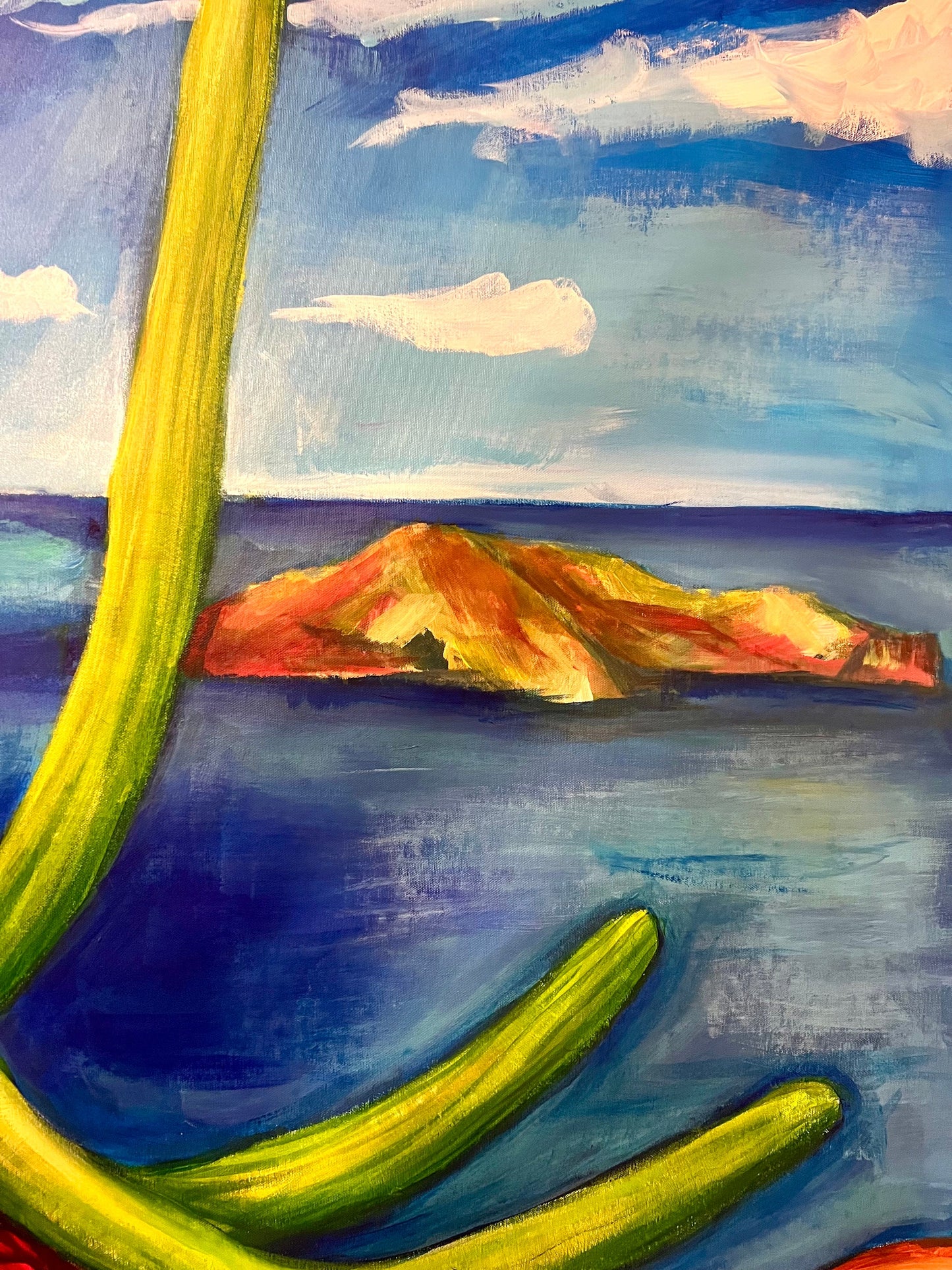 Original landscape painting: Baja Coast