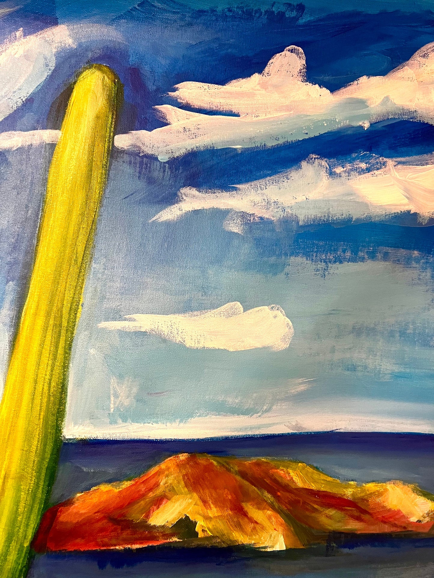 Original landscape painting: Baja Coast