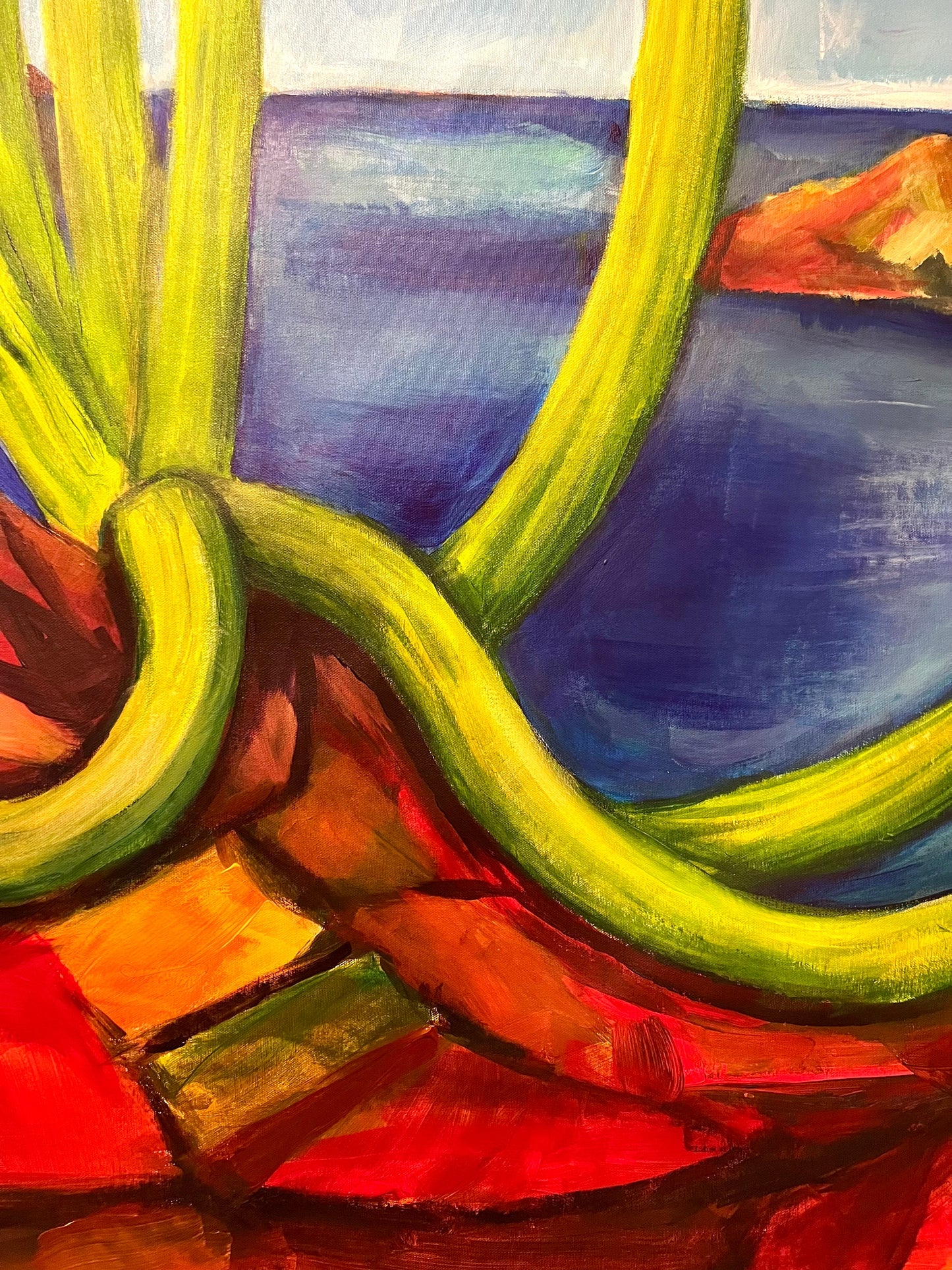 Original landscape painting: Baja Coast