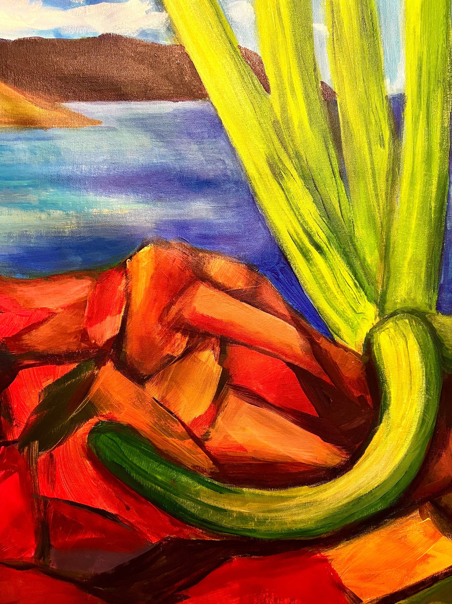 Original landscape painting: Baja Coast