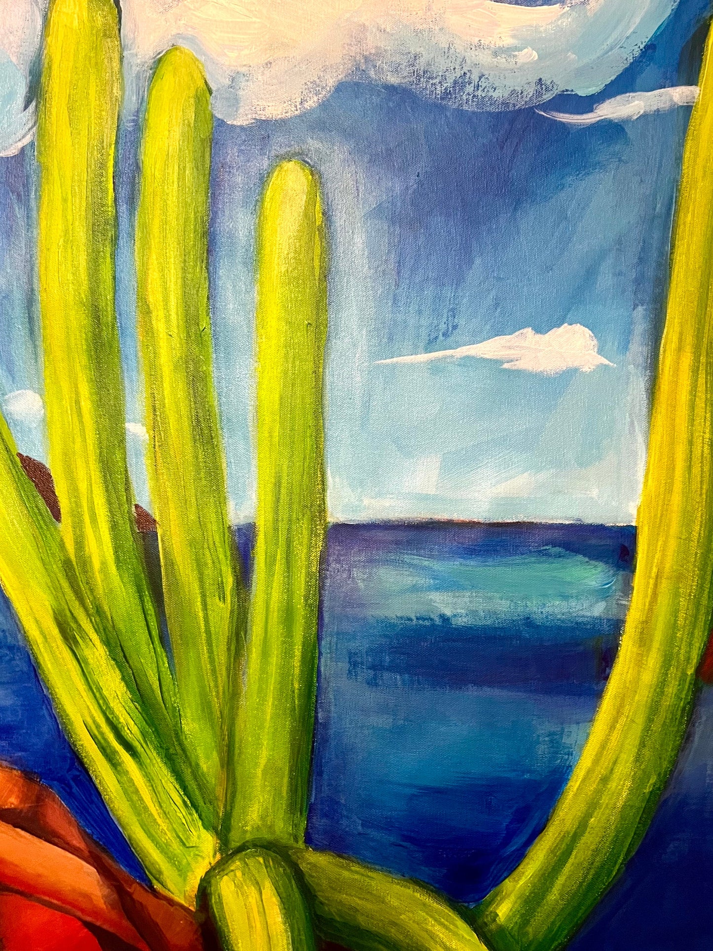 Original landscape painting: Baja Coast
