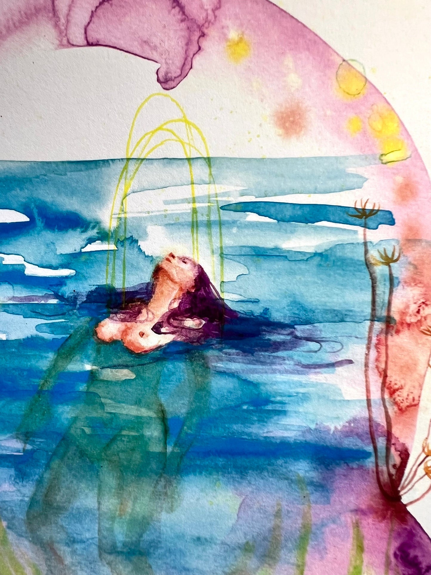 Original art print: The Lightness Of Being