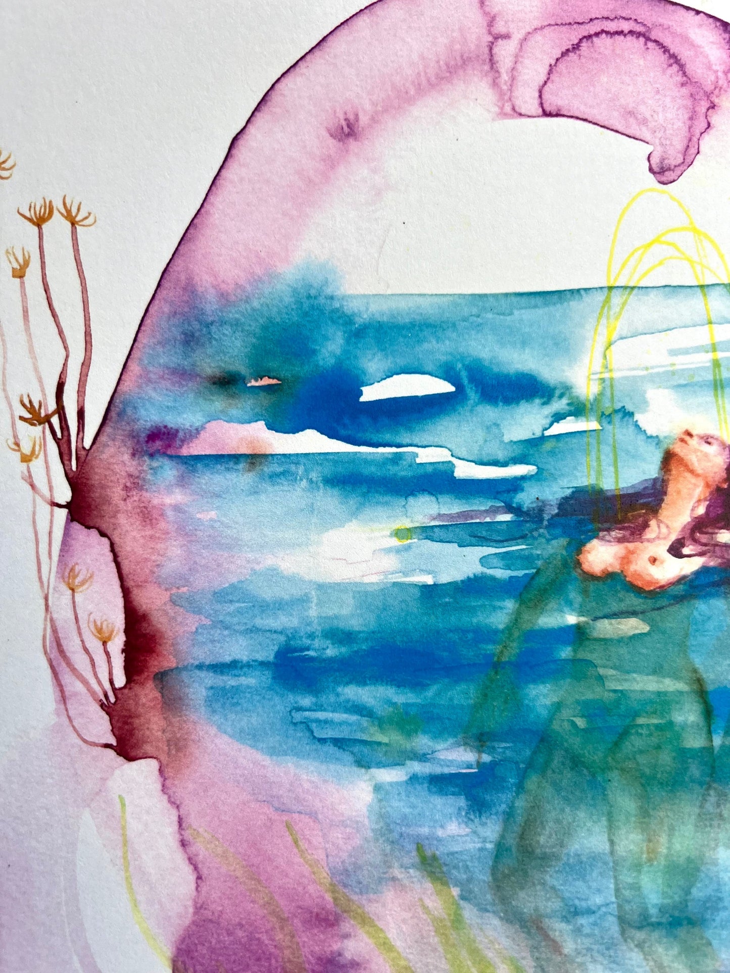 Original art print: The Lightness Of Being